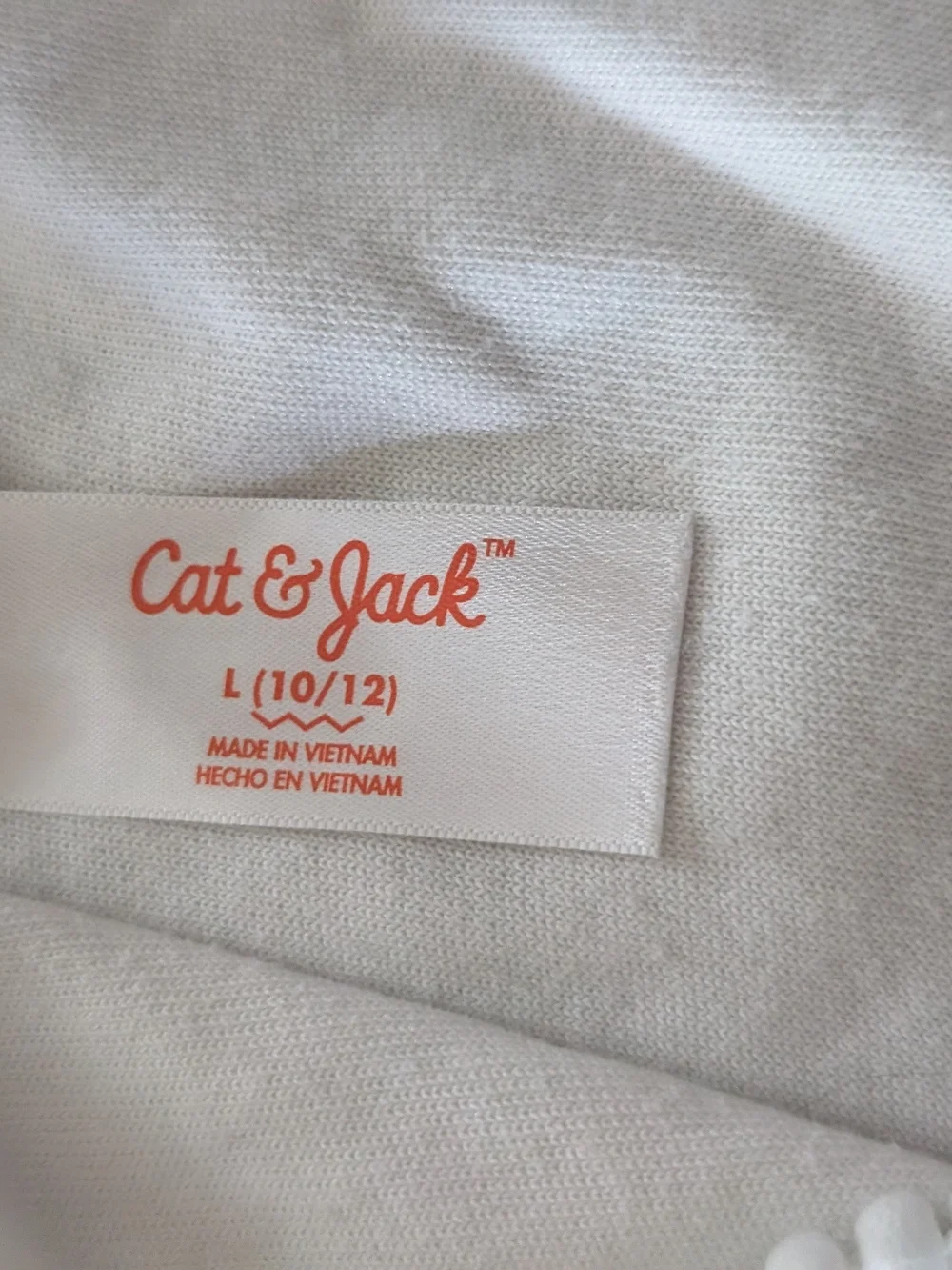 Swim Cover Up - Cat & Jack White Hooded Short Sleeve Zipper